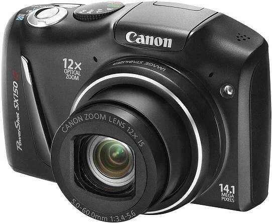 Canon PowerShot SX150 IS černý