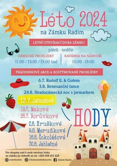 Aktuality – Zámek Radim – zámek, který Vás překvapí