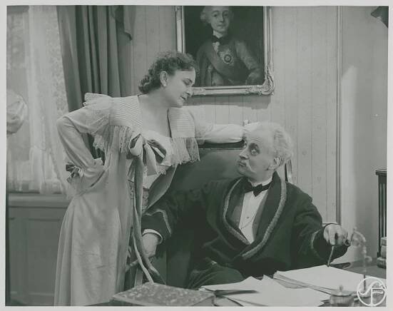 Edith Erastoff, Gösta Ekman - Johan Ulfstjerna - Z filmu