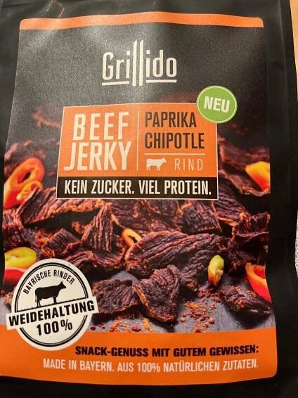 Beef Jerky Paprika chipotle Grillido