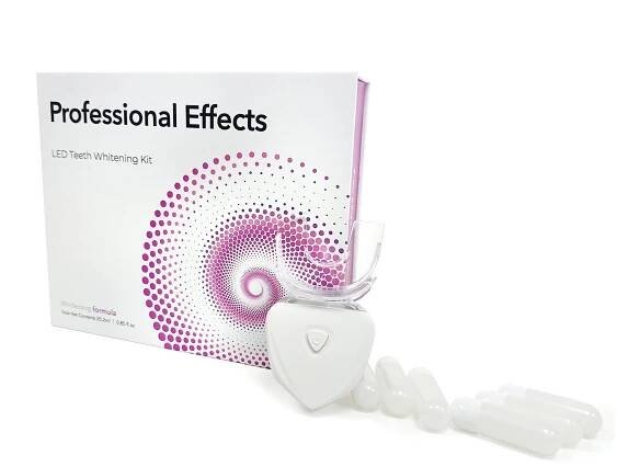Private Label OEM Wholesale PAP+ Gel in Capsules Wireless LED light Teeth Whitening Kit | LLRNCARE
