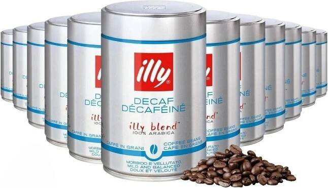Illy Decaffeinato 12 x 250 g