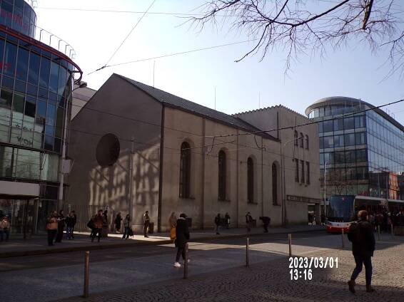 Fotografie - Smíchovská synagoga - Praha - 01.03.2023