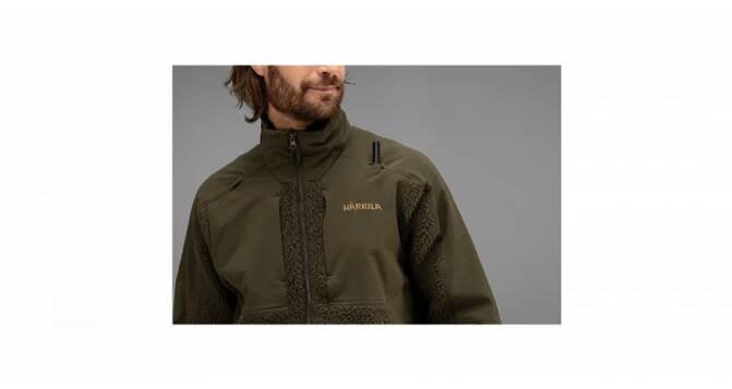 Bunda Härkila Polar fleece, barva: zelená, velikost: XL | ProArms.cz