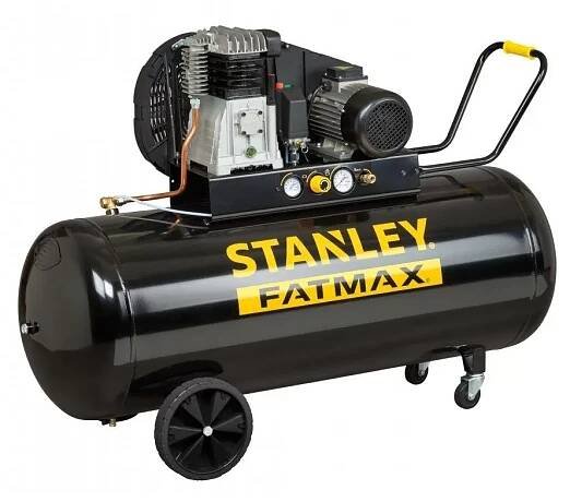 STANLEY B 480/10/200T Kompresor 2válcový, 3FÁZOVÝ, řemenový, olejový, PROFI, s nádrží 200L a tlakem 10Bar - Dewalt-morava.cz
