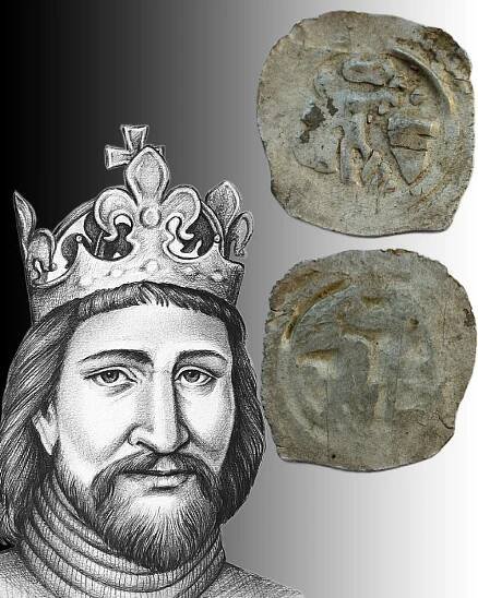 Přemysla Otakara II - Velký Pfennig / Brakteát - Sběratelství
