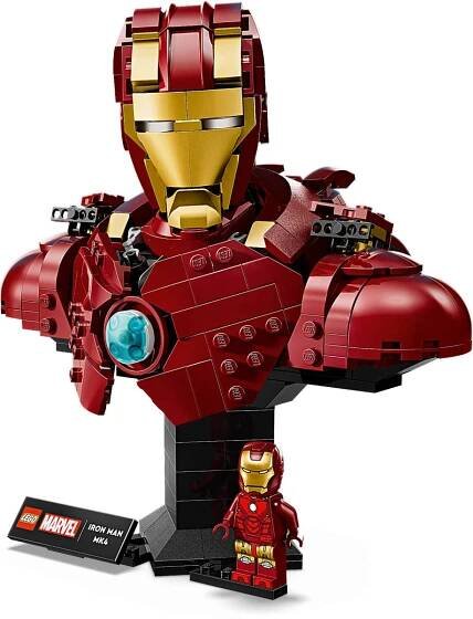 LEGO MARVEL Busta Iron Man MK4 76327 STAVEBNICE | 36701
