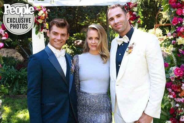 Alicia Silverstone Officiates 'Teen Beach' 'Movie' Star Garrett Clayton's Wedding to Blake Knight