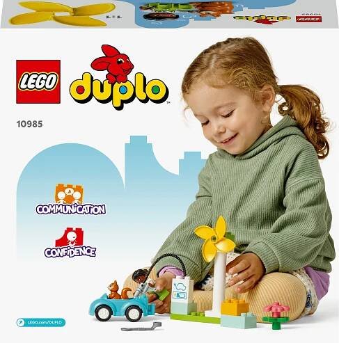 LEGO® DUPLO® 10985 Větrná turbína a elektromobil
