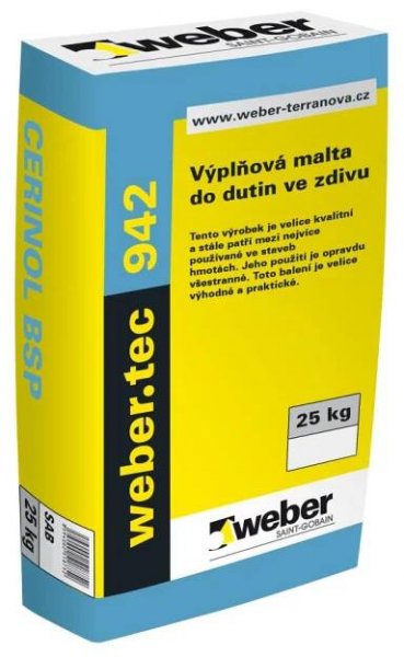 weber.tec 942 - výplňová malta 20 kg - Heureka.cz