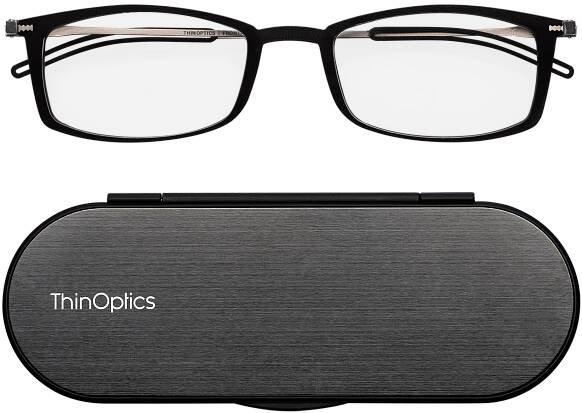 Brooklyn Full Frame Reading Glasses + Milano Case - ThinOptics
