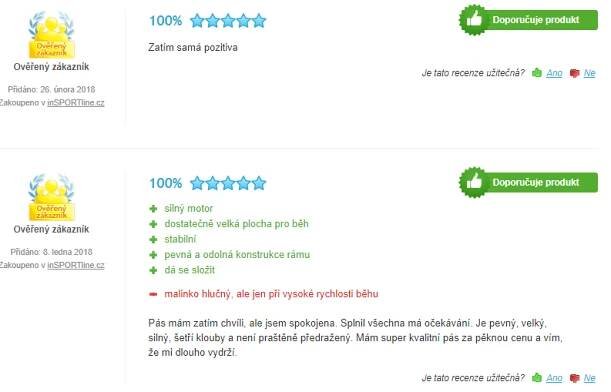 inSPORTline Mystral zkušenosti