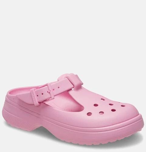 Classic Mary Jane Clog Pink Tweed