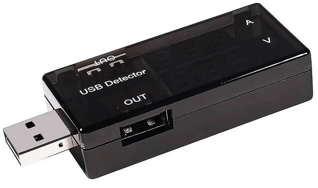 1PCS USB rozhraní Tester proudu a napětí Nabíjecí voltmetr Zesilovač Detektor voltmetru