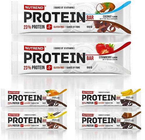 Nutrend protein bar 55g, mix 6ks