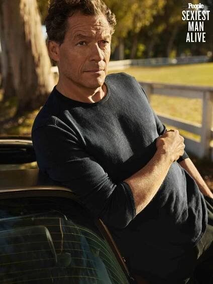 Dominic West photographed at Will Rogers State Park in Los Angeles on September 16, 2024. 