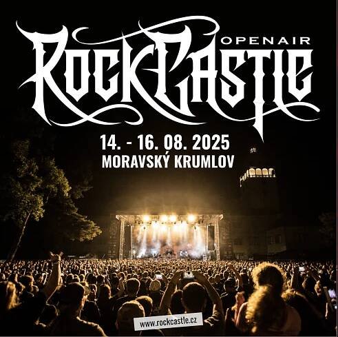 Rock Castle 2025 rozezní Moravský Krumlov