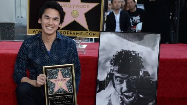 Toshiro Mifune - Hollywood Walk of Fame Ceremony
