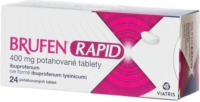 BRUFEN RAPID POR 400MG TBL FLM 24 I