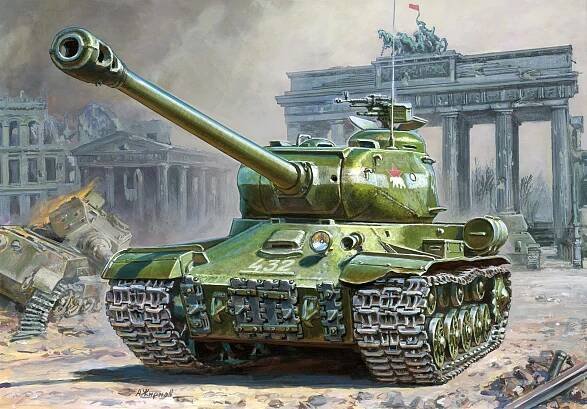 Zvezda 5011 1/72 Těžký tank IS-2