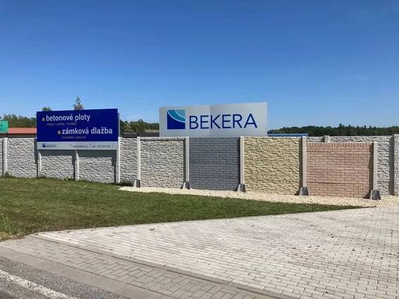 Provozovna Zliv u Českých Budějovic betonové ploty montáž