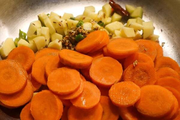 Aloo Gajar Matar Recipe - The Daily Flavor