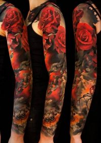 Exkluzivní design Full Arm Tattoos