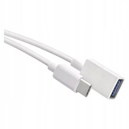 Kabel USB 3.0 zásuvka A - konektor USB-C OTG 15cm
