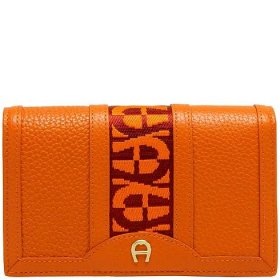 Buy branded products Aigner Jana combination wallet orange cheaply on Nice Magazine
