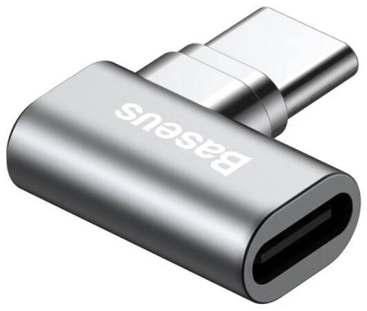 Baseus Mini magnetický USB-C adaptér šedý - Redukce - Obrázek A81U200301