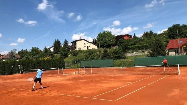 Nedělní utkání v Bučovicích - Tenis Mokrá-Horákov