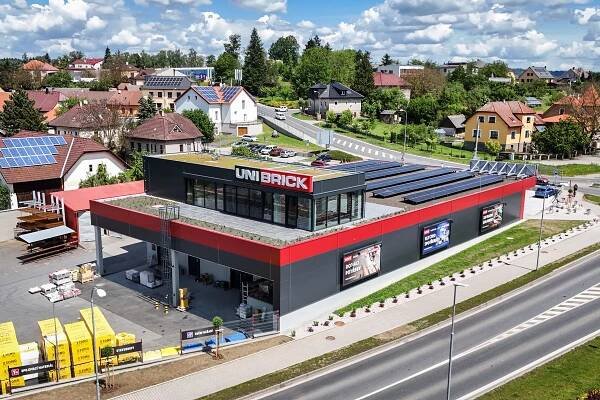 STAVBA NOVÉ PRODEJNY V NEPOMUKU | Unibrick s.r.o 