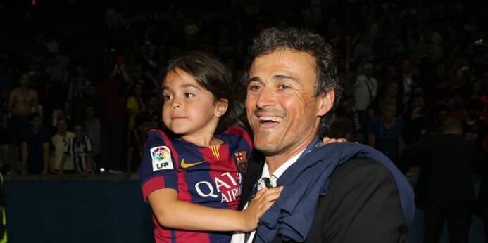Luis Enrique s dcerou. 