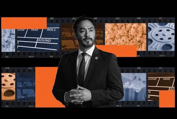 Collage of Joaquin Castro