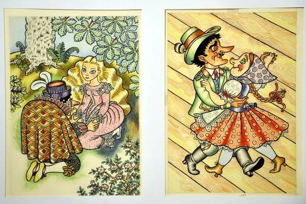 Laskavé ilustrace Heleny Zmatlíkové zaplnily muzeum