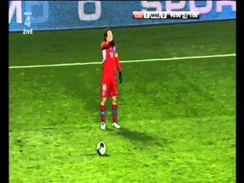 Česko - Černá Hora 2:0 (11. 11. 2011, Praha, baráž o ME 2012)