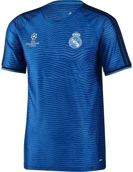 Dres adidas Real Madrid CF Training LM Blue