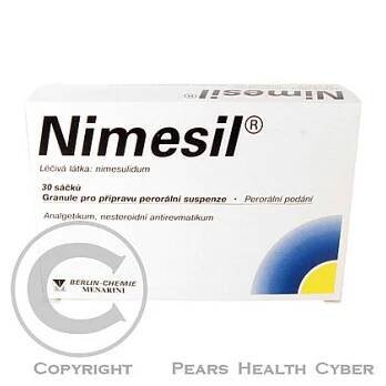 NIMESIL 100 mg 30 sáčků (Zánět, bolest a napětí)
