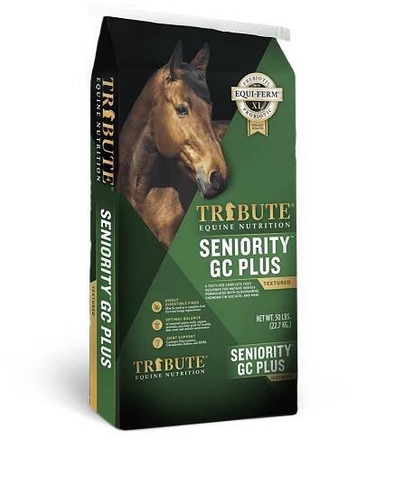 Tribute Equine Nutrition Seniority Textured GC Plus