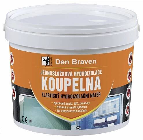 Den Braven Jednosložková hydroizolace DEBBEX KOUPELNA 5 kg