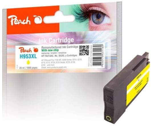 Peach HP No. 953XL, MultiPack, 1x43/3x20 ml (319957) od 1 248 Kč - Heureka.cz