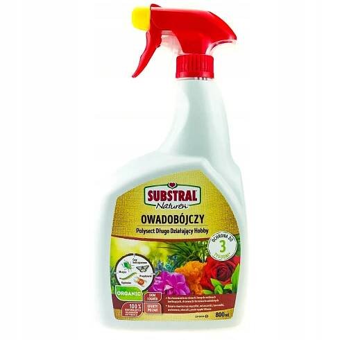Substral POLYSECT Naturen sprej na mšice, škůdce okrasných rostlin 800 ml