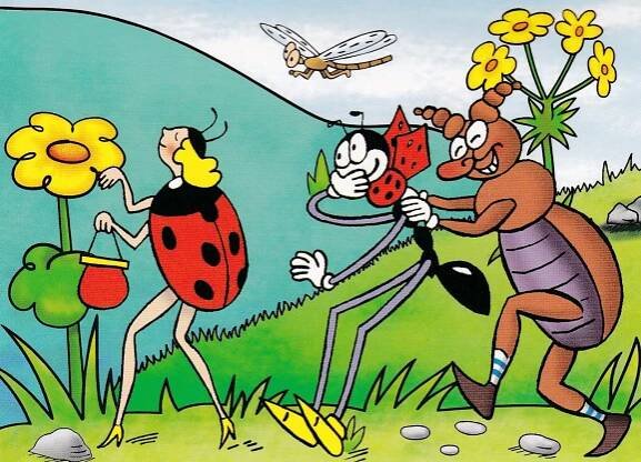 O.SEKORA FERDA BROUK PYTLÍK A BERUŠKA      KRESLENÁ ČISTÁ SÉRIE - Sběratelství
