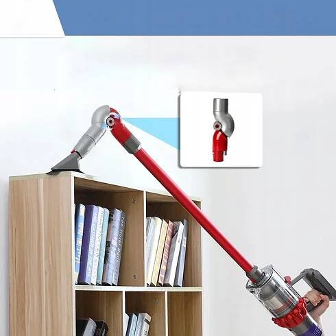 Úhlový adaptér pro vysavače Dyson V15 V11 V10 V8 V7 Typ segmentová trubice