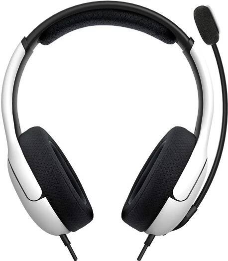 PDP LVL40 Wired Headset - bílý - PS4/PS5