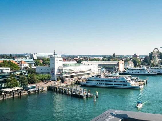 Besuch im Zeppelinmuseum während der Radreise am Bodensee