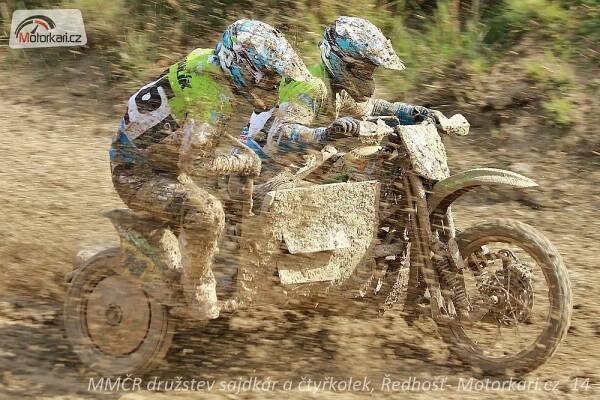 Fotogalerie Obrazem: MMČR družstev třídy sajdkár a čtyřkolek v Ředhošti | Motorkáři.