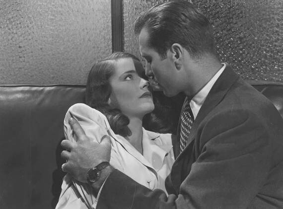 Nancy Guild, George Montgomery - The Brasher Doubloon - Z filmu