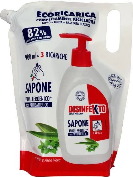 DISINFEKTO Mýdlo s antibakteriální složkou 900 ml