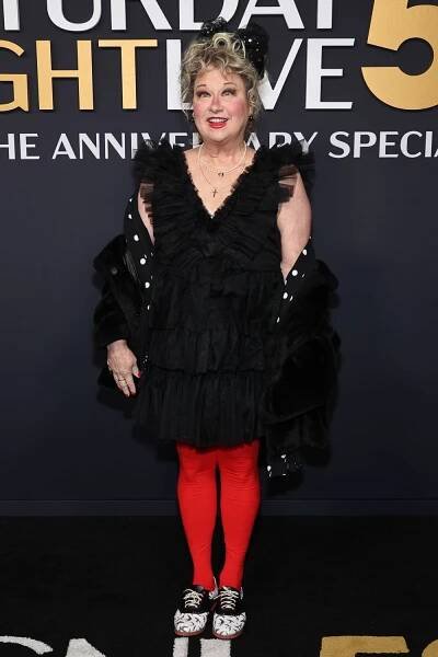 SNL50: THE RED CARPET -- Pictured: Victoria Jackson on Sunday, February 16, 2025